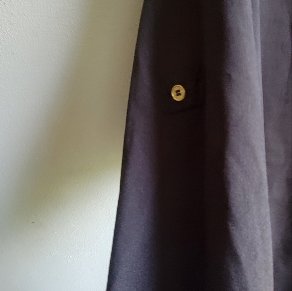 Calvin Klein Black draw string dressy top .Size 1X. - Picture 5 of 7